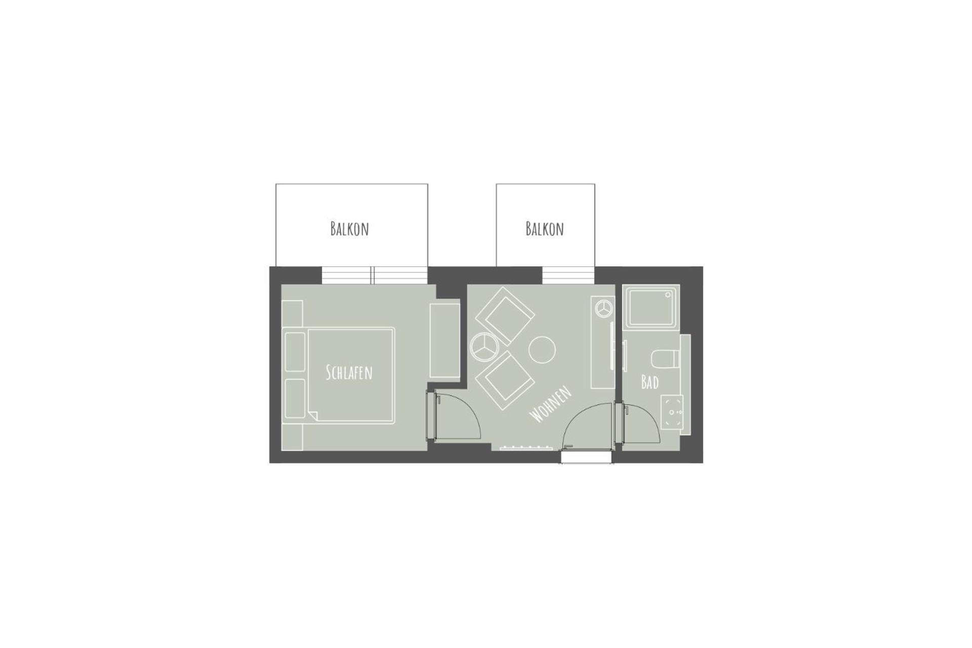 Apartmenthaus B3 نورديرني الغرفة الصورة