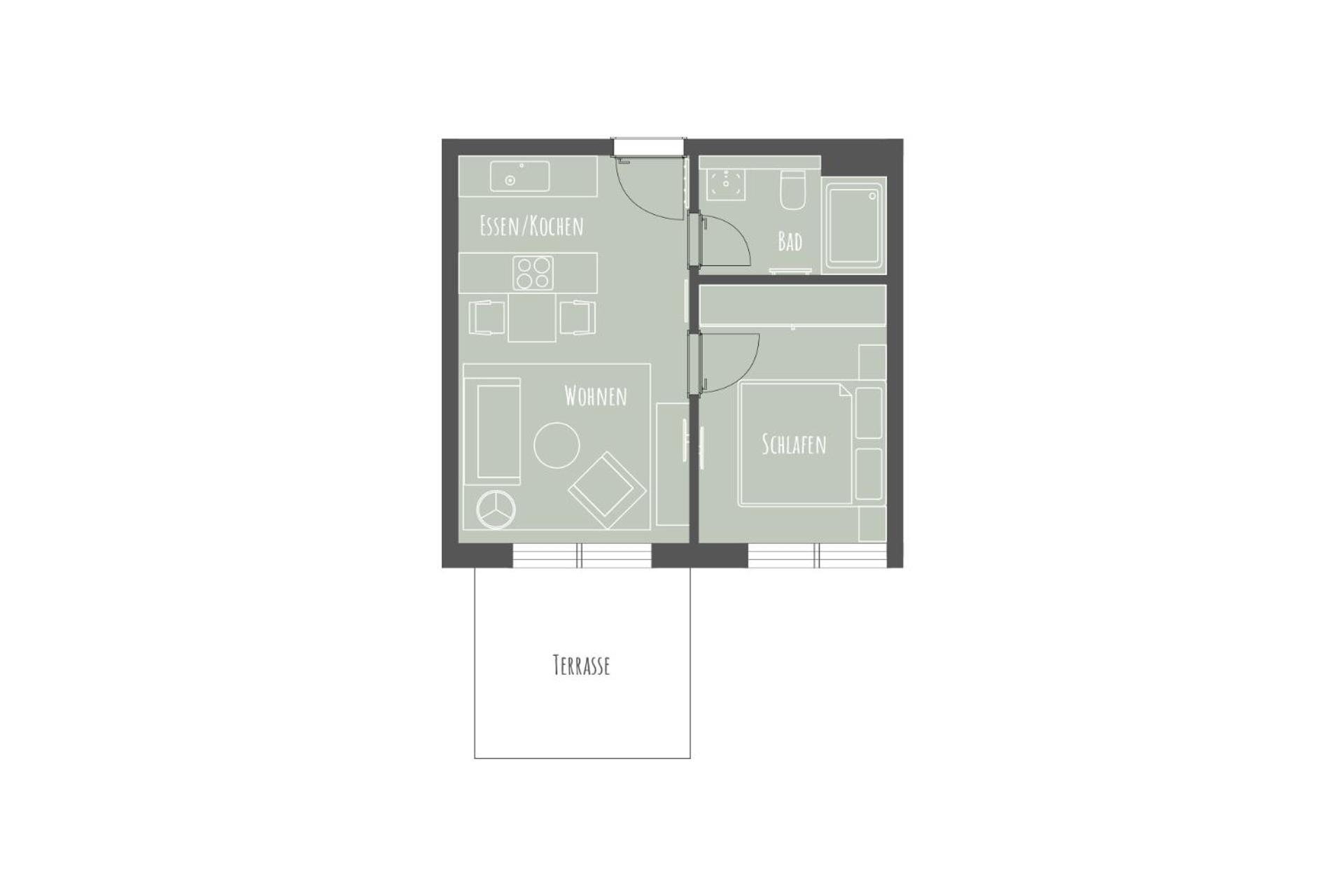 Apartmenthaus B3 نورديرني الغرفة الصورة
