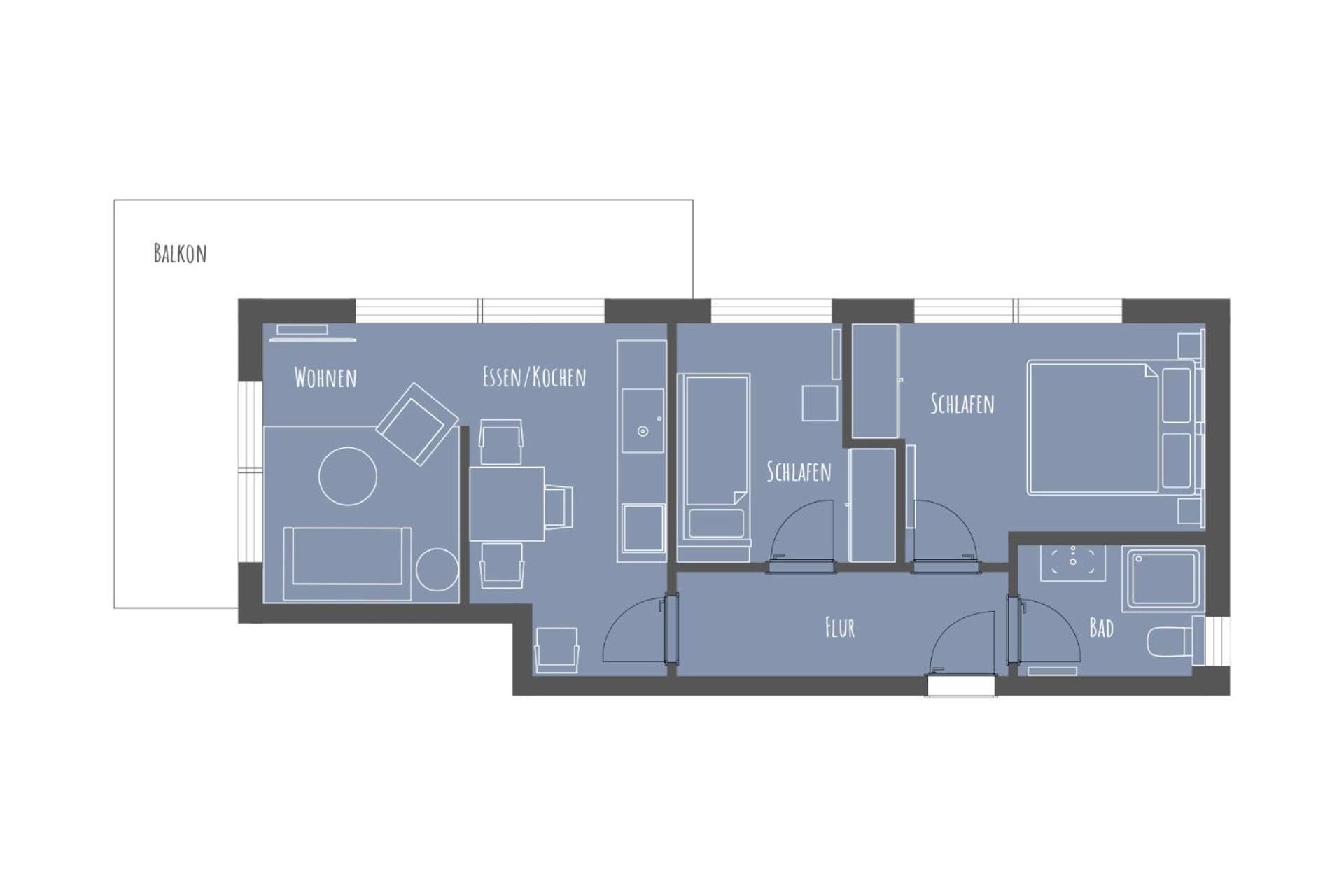 Apartmenthaus B3 نورديرني الغرفة الصورة